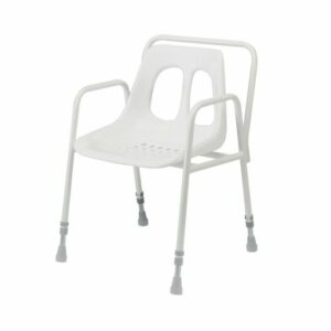 Height Adjustable Stationery Shower Chair